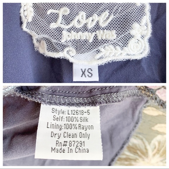 JOHNNY WAS silk ruffle sleeveless top size XS floral - Picture 8 of 12